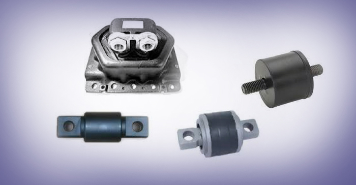 Rubber  to Metal bonded parts and Suspension items